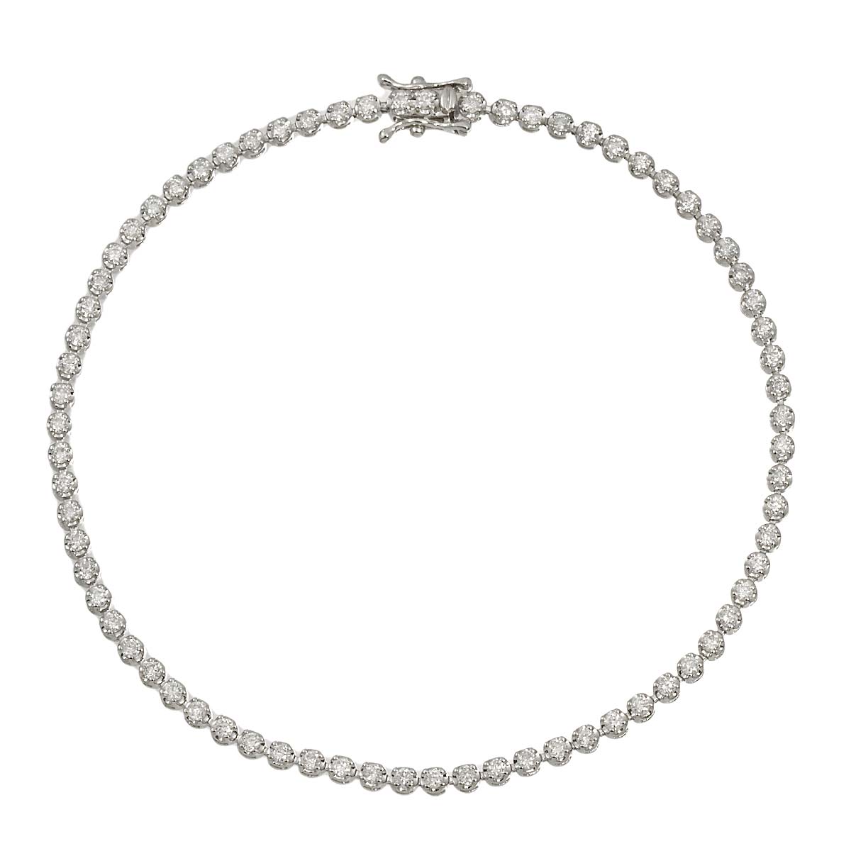 Diamond 1.00ct Bracelet Pt Platinum