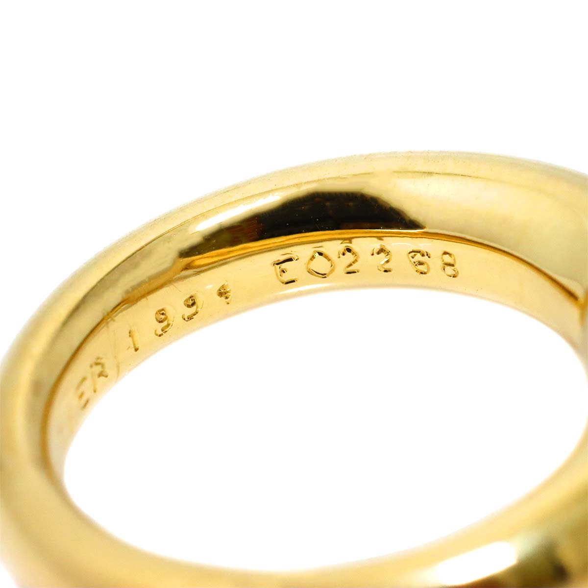 Akoya Pearl 7.9mm Ring 18K Yellow Gold 750 size51 5.5-5.75(US)