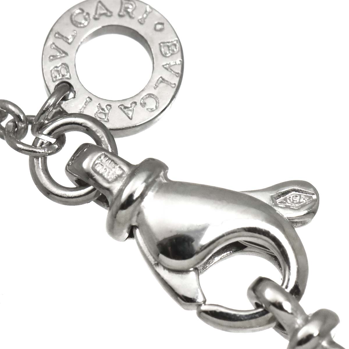 B-ZERO1 Diamond Necklace 18K WG White Gold 750