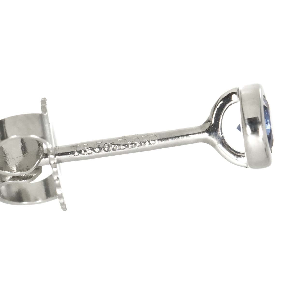 By The Yard Sapphire Earrings Pierced Pt