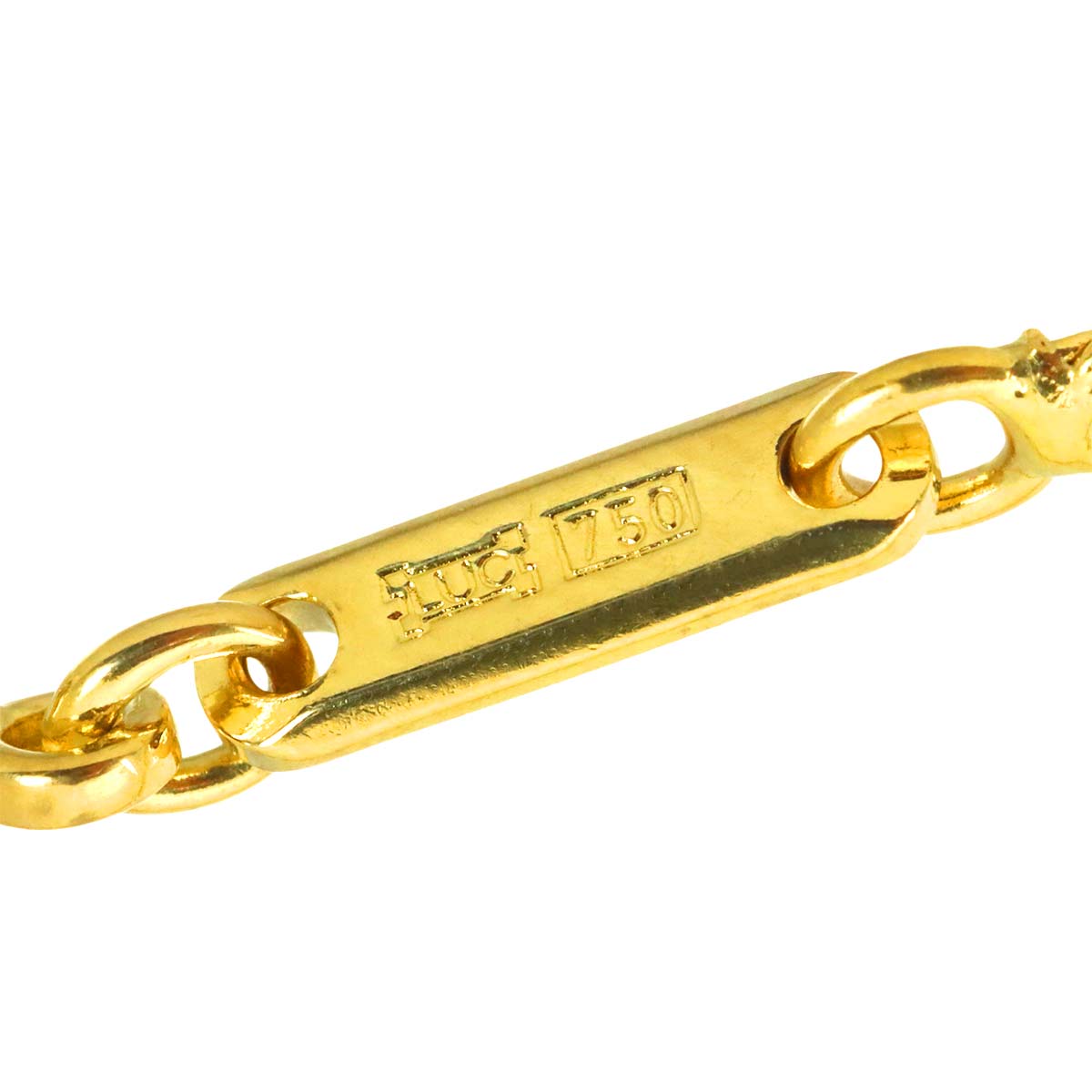 Happy Diamond Heart Necklace 18K Yellow Gold 750