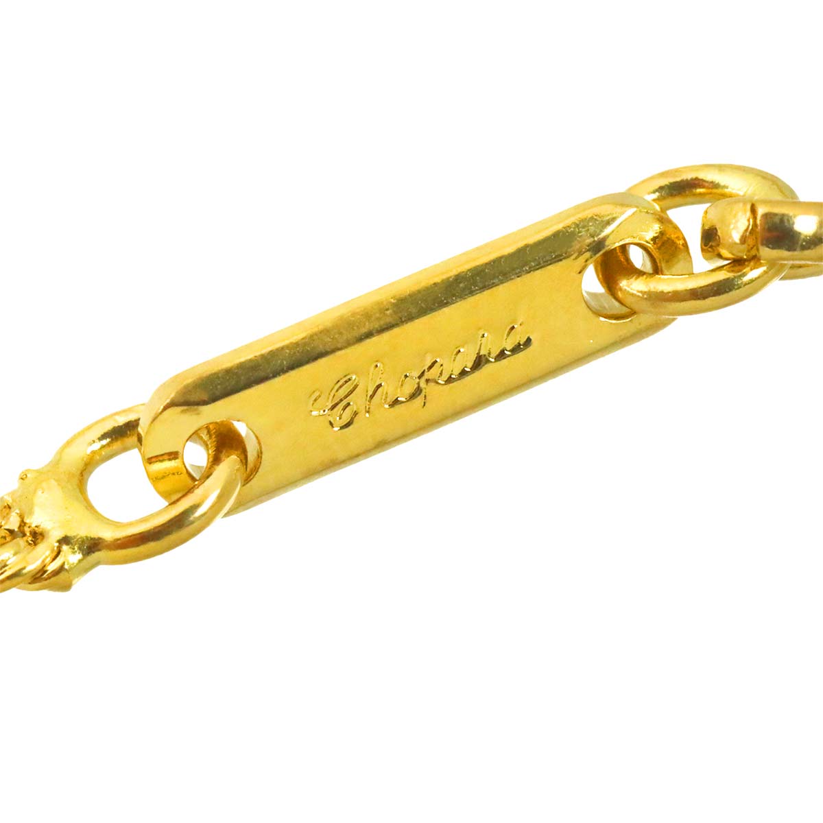 Happy Diamond Heart Necklace 18K Yellow Gold 750