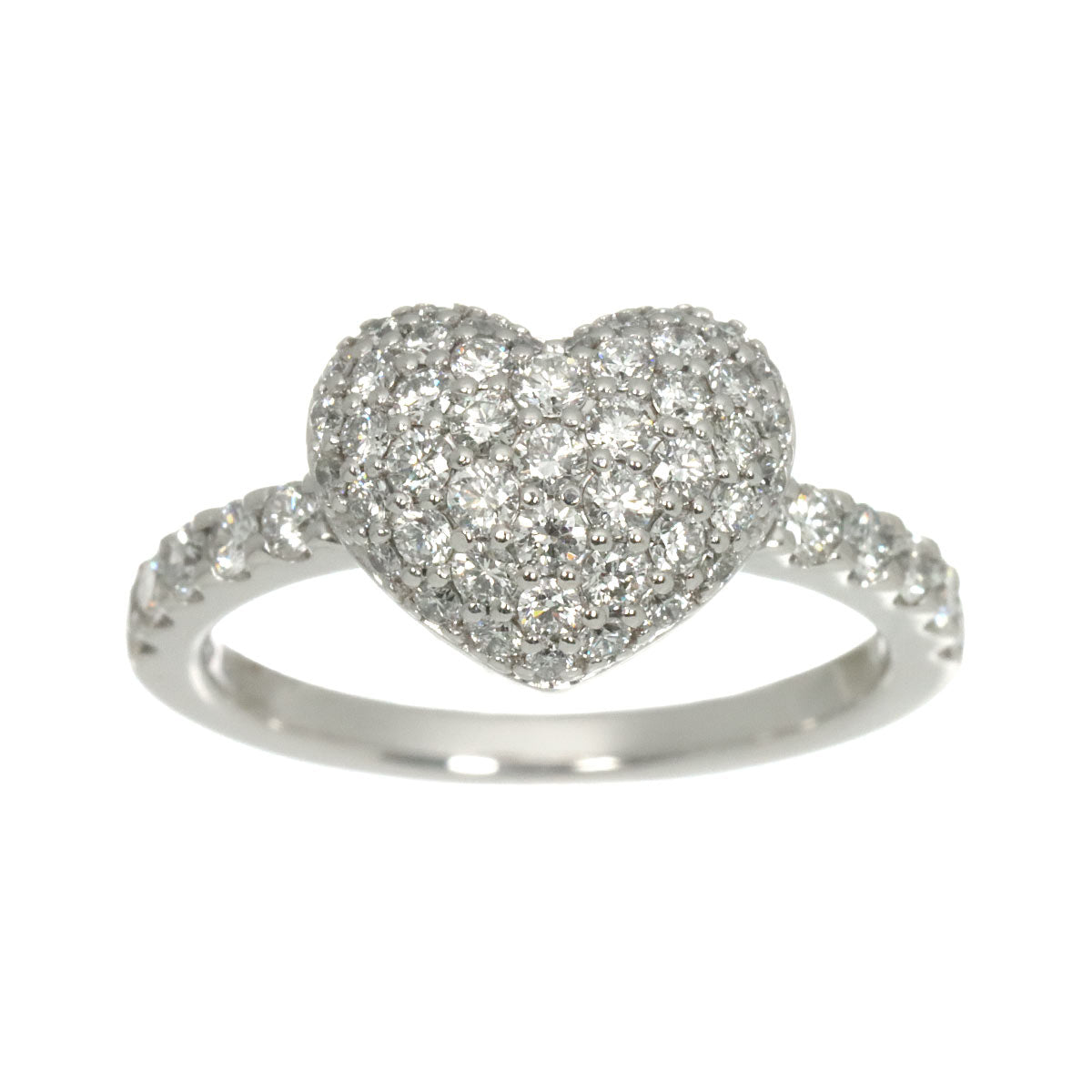 Diamond 0.75ct Ring 18K WG 750 Size5.25(US)