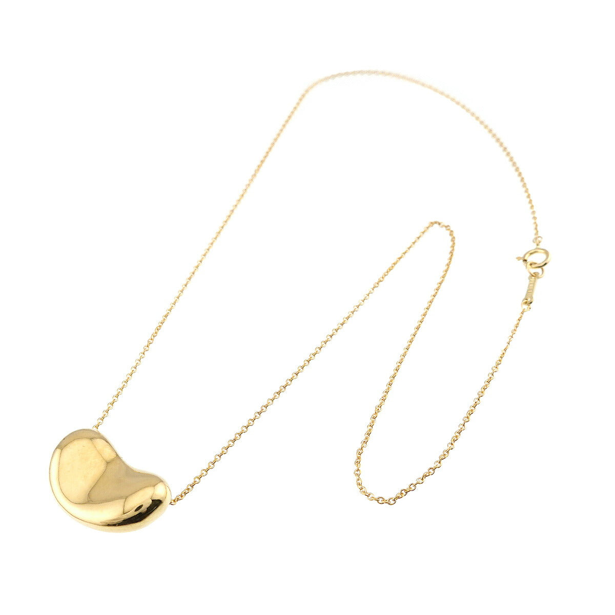 Bean Necklace 18K Yellow Gold 750