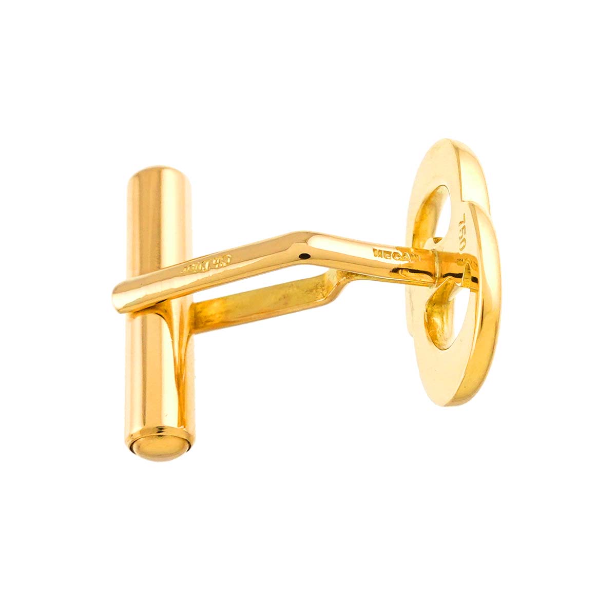 Cuff links 18K Yellow Gold 750