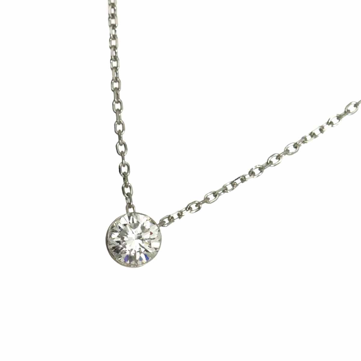 Diamond 0.24ct Necklace Pt Platinum