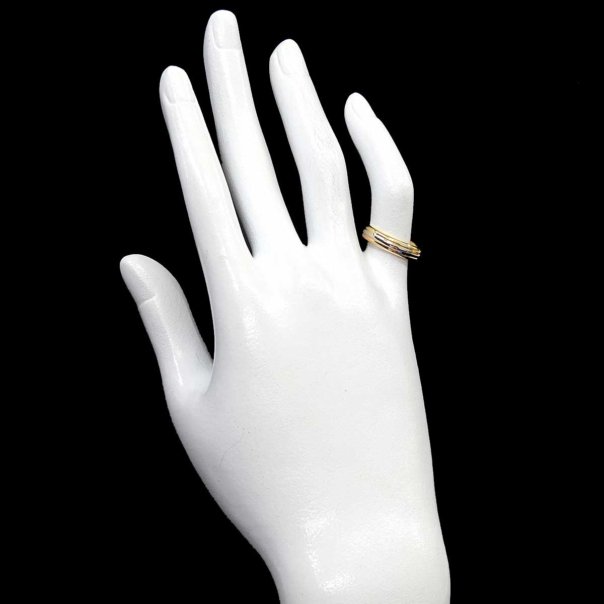 Vendome Ring 18K YG WG PG 750 size49 4.5-4.75US)