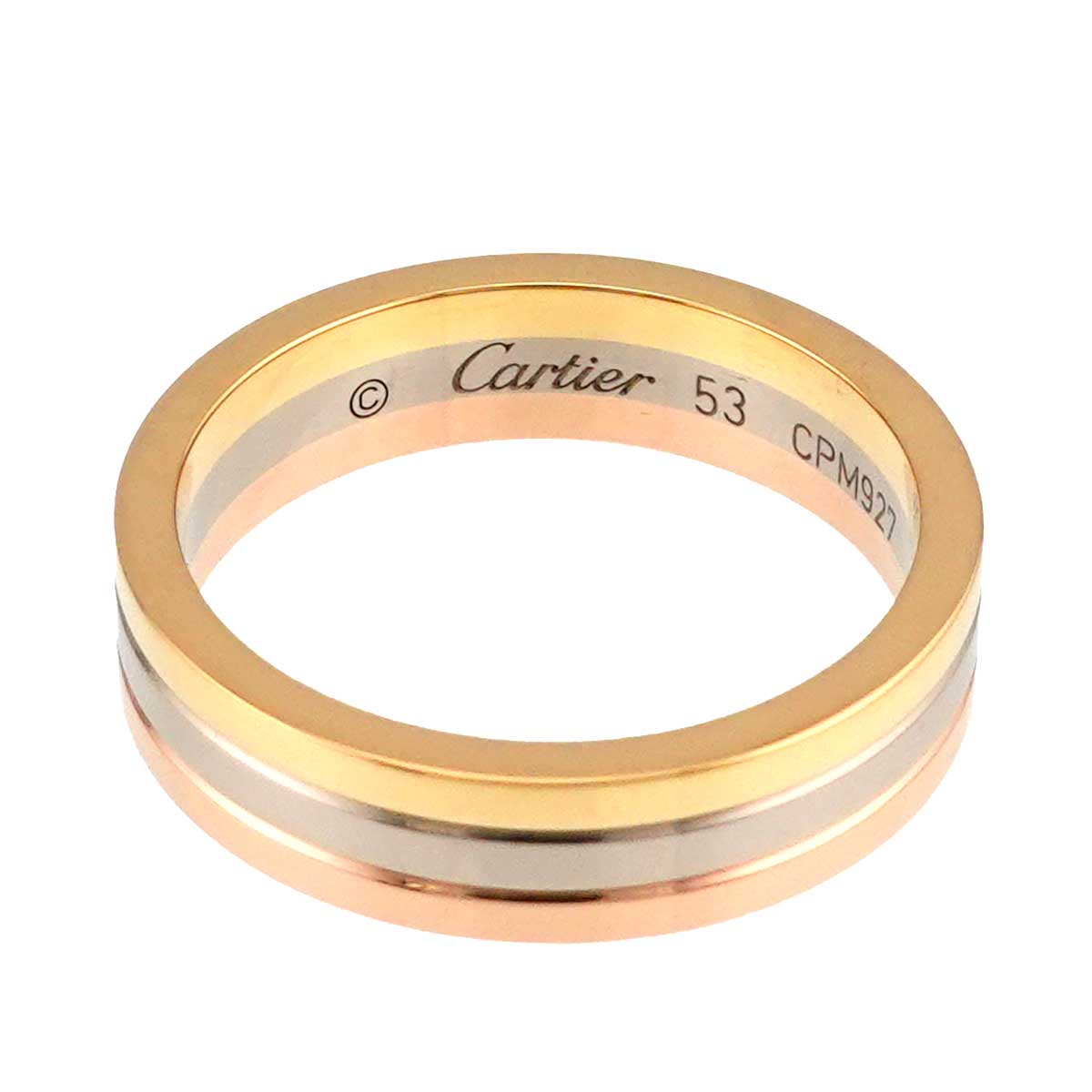 VENDOME Ring 18K YG WG PG 750 Size53 6-6.25(US)