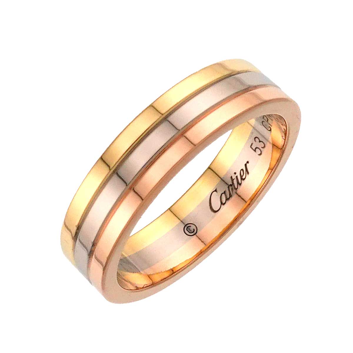 VENDOME Ring 18K YG WG PG 750 Size53 6-6.25(US)