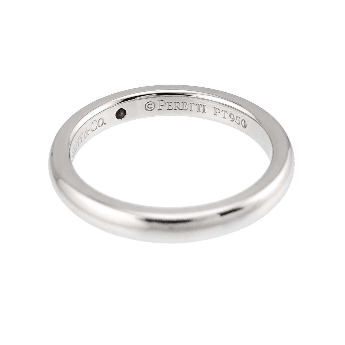 Stacking Band Ring Diamond 1P Platinum Size4.5(US)