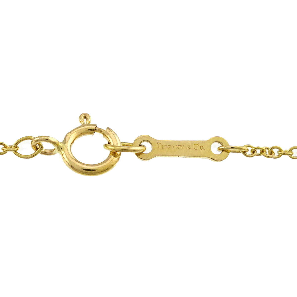 Open Heart Necklace 18K Yellow Gold 750