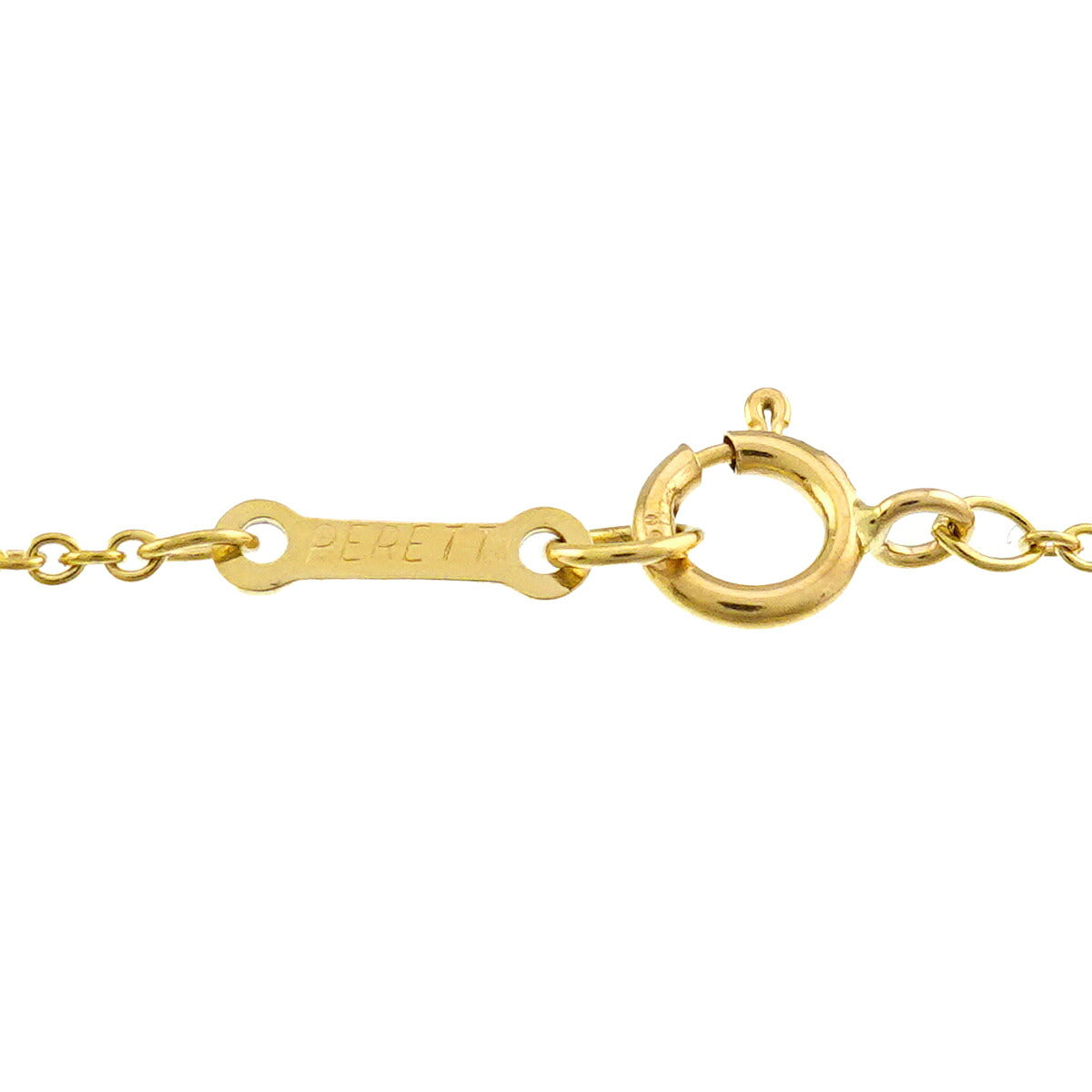 Open Heart Necklace 18K Yellow Gold 750