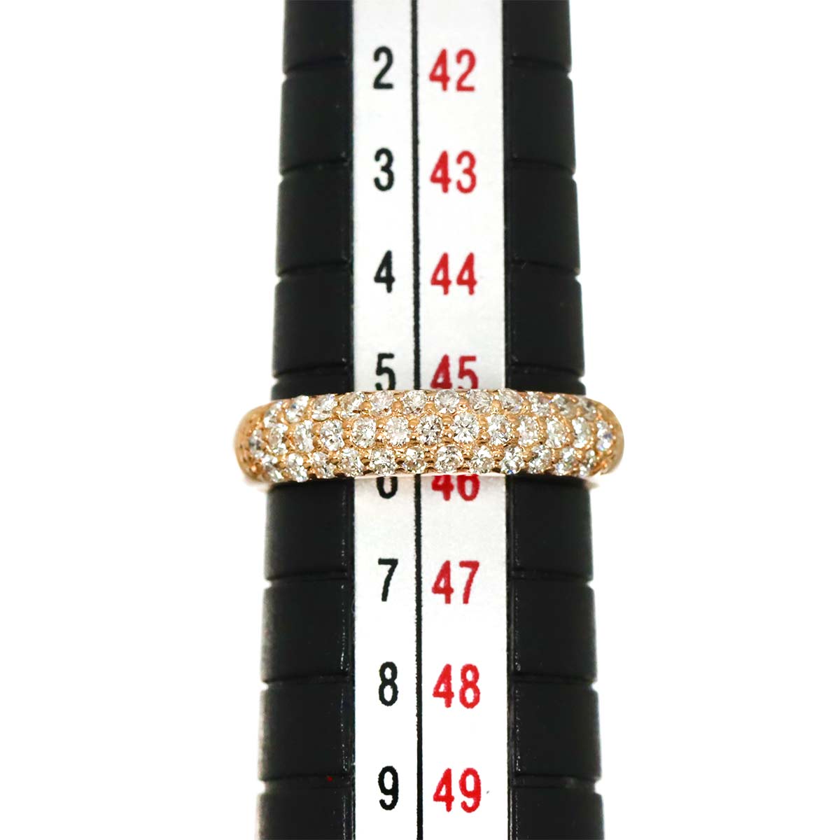 Diamond 0.40ct Ring 18K PG 750 Size3.75(US)
