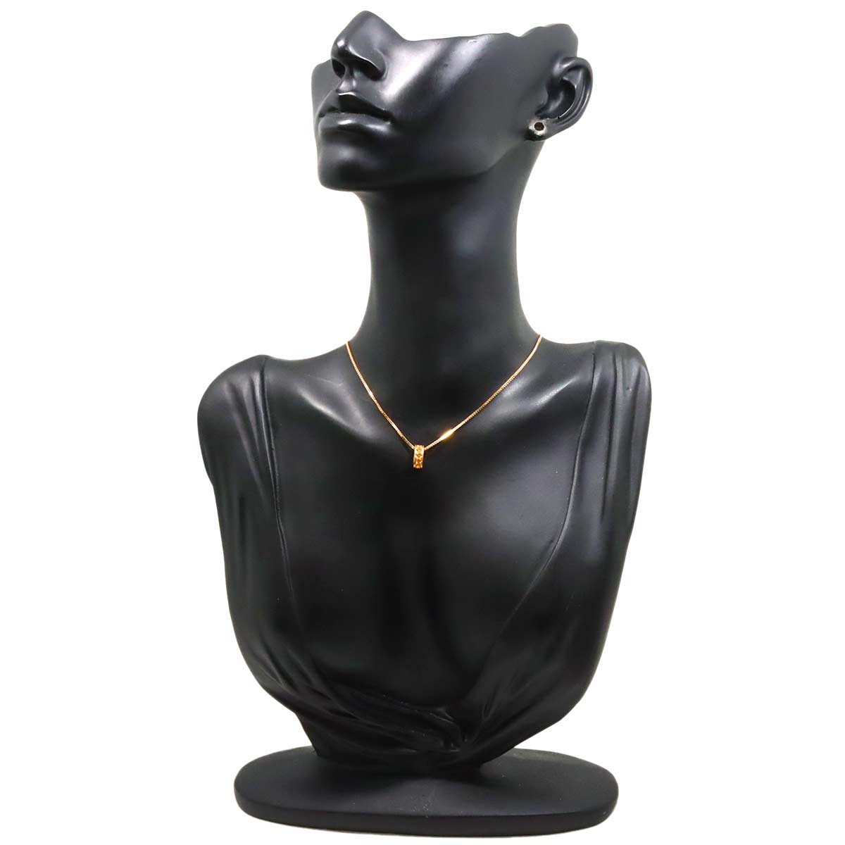 Sapphire Necklace 18K PG 750