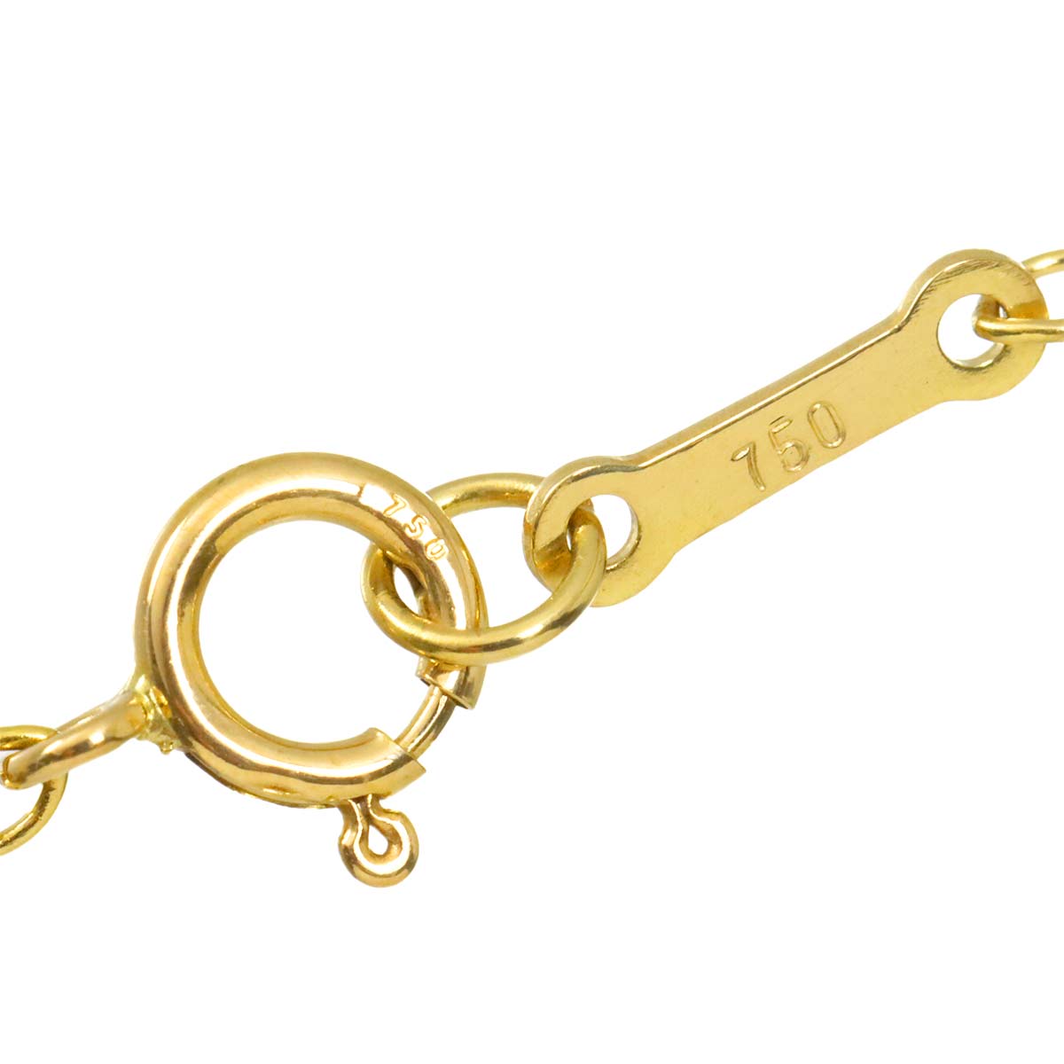 By The Yard Diamond 1P Necklace 18K Yellow Gold 750