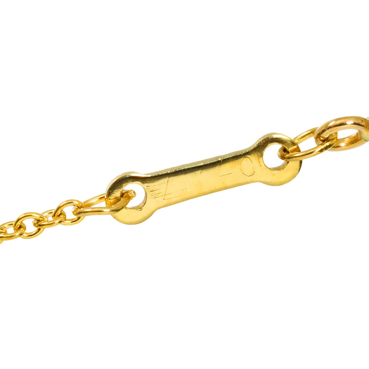 By The Yard Diamond 1P Necklace 18K Yellow Gold 750