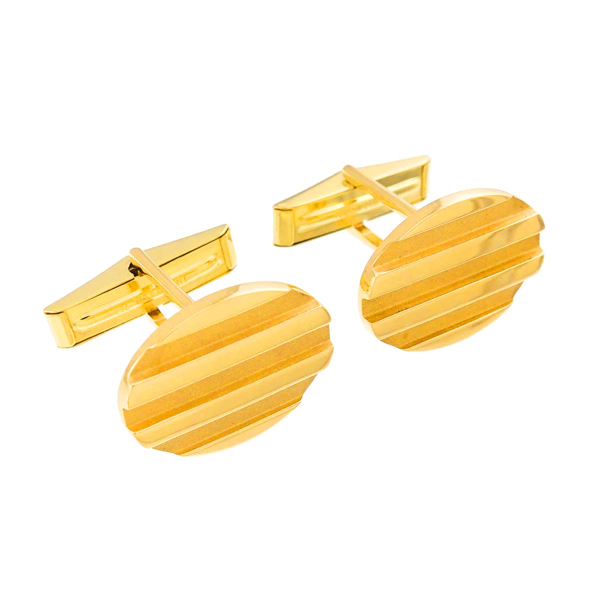 Cuff links 18K Yellow Gold 750