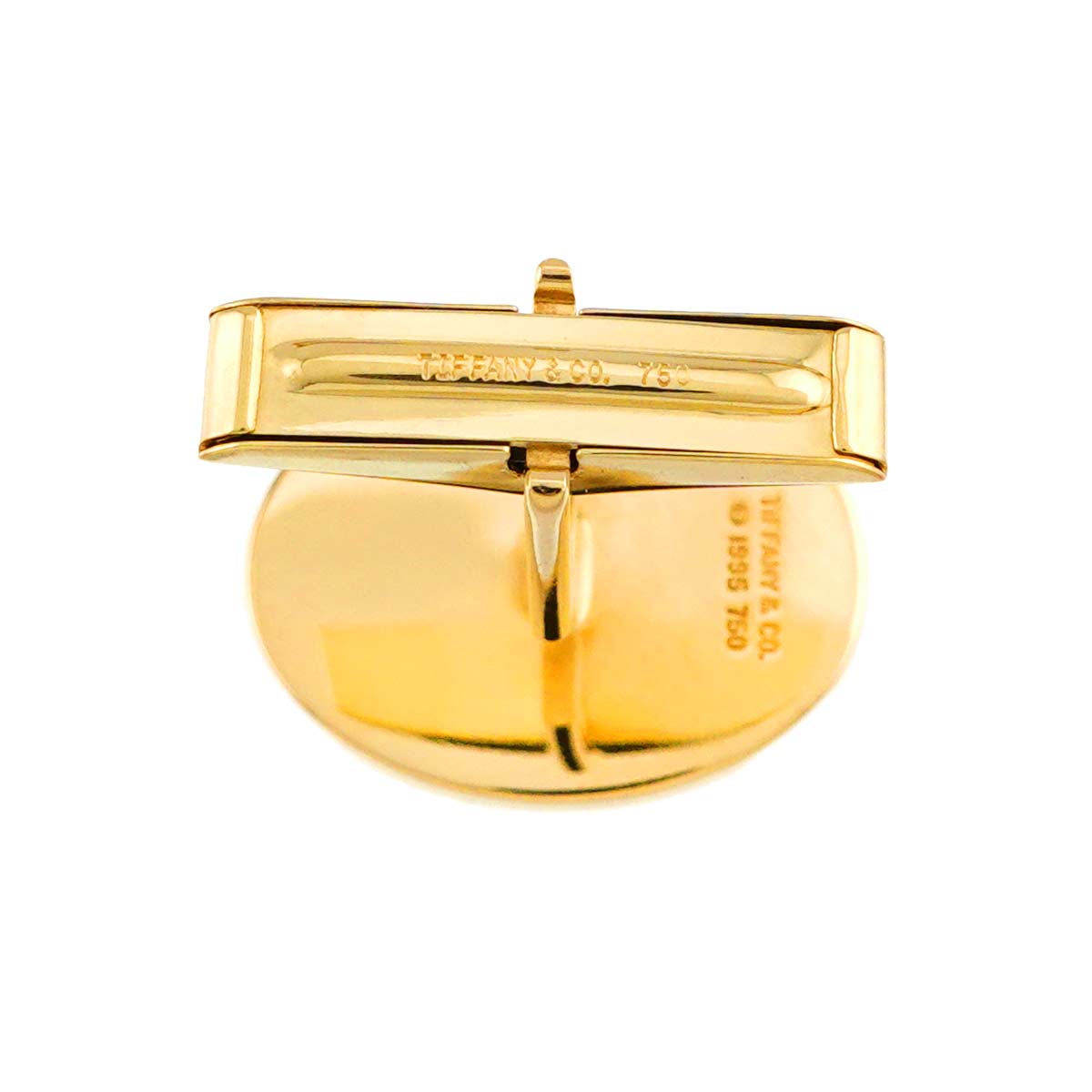 Cuff links 18K Yellow Gold 750