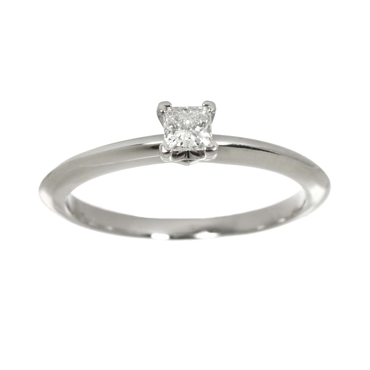 Diamond 0.18ct G/VVS1 Ring Pt Size5.75-6(US)