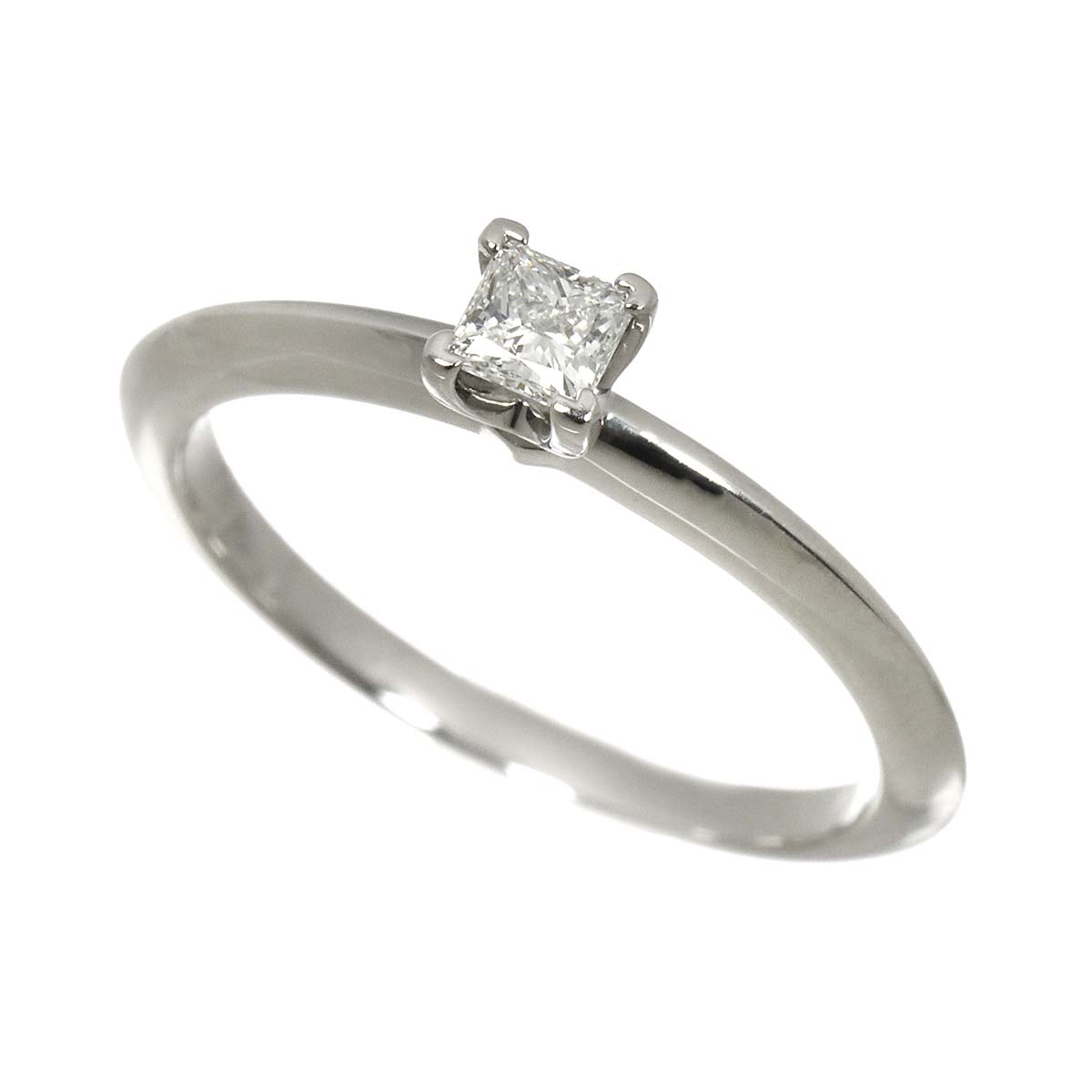 Diamond 0.18ct G/VVS1 Ring Pt Size5.75-6(US)