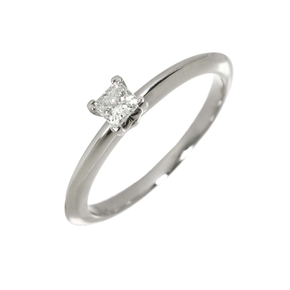 Diamond 0.18ct G/VVS1 Ring Pt Size5.75-6(US)