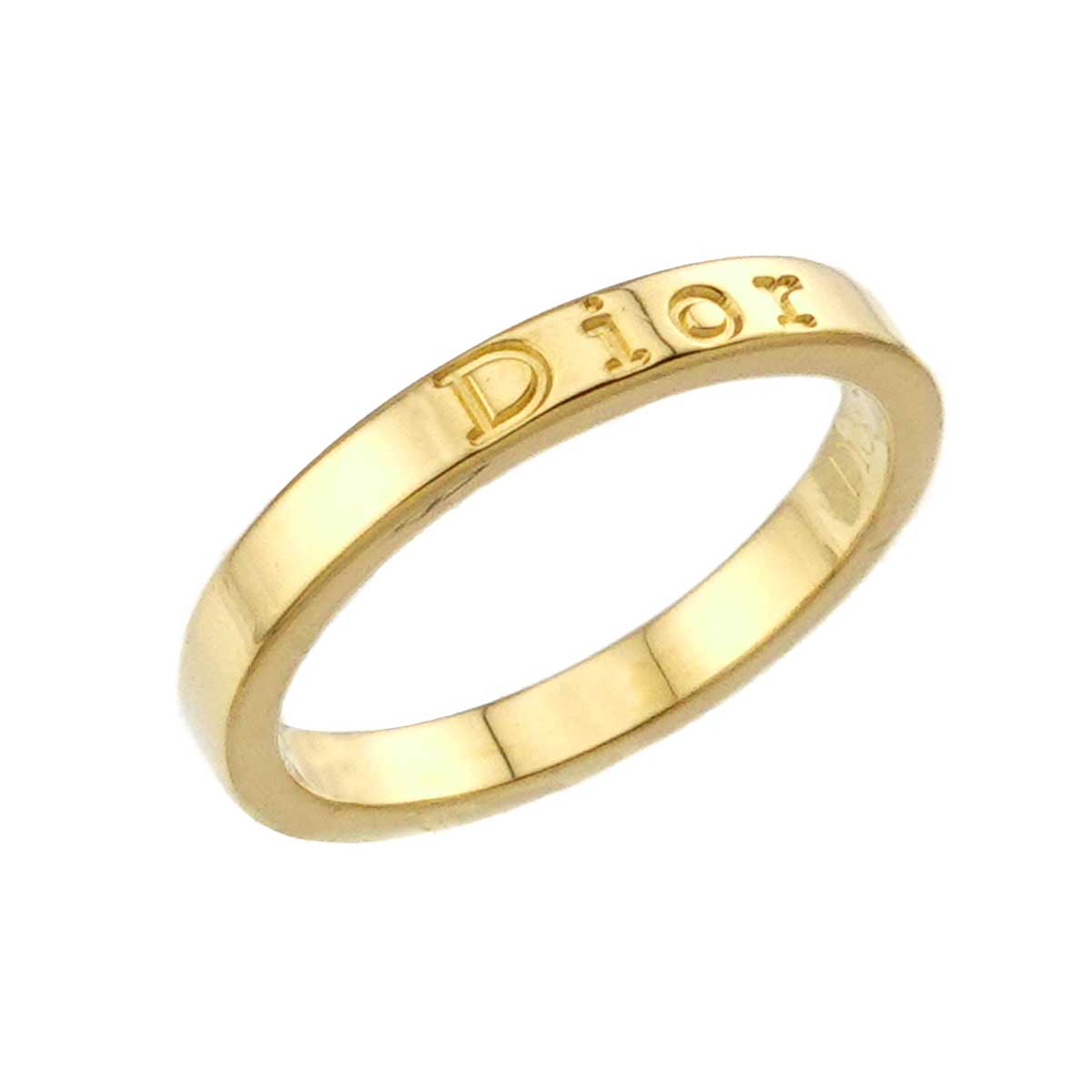 Ring 18K Yellow Gold 750 size51 5.5-5.75(US)