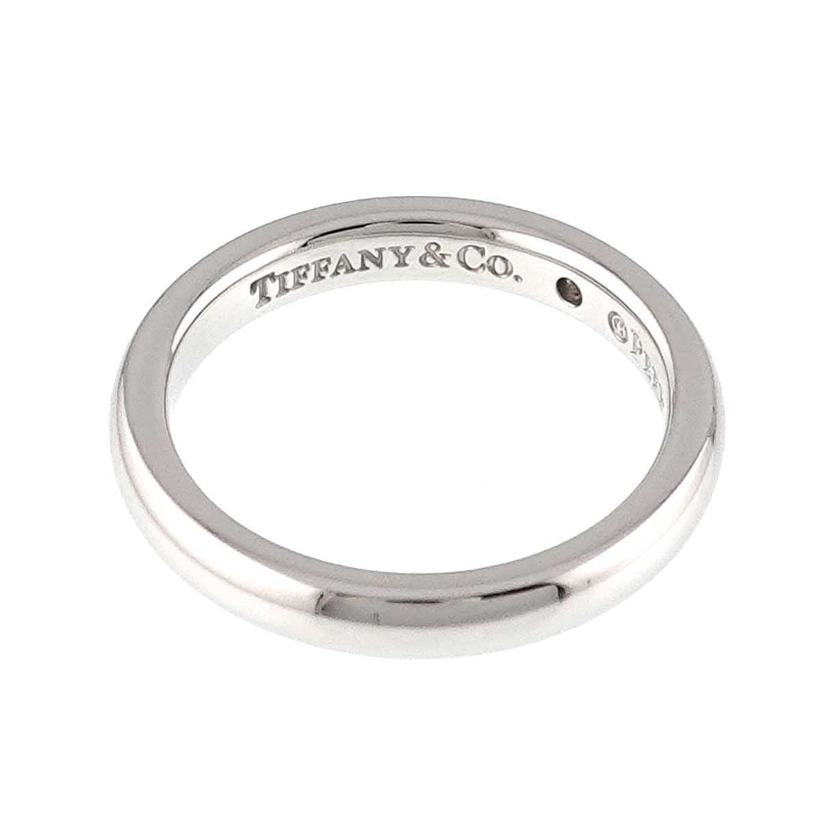 Stacking Band Ring Diamond 1P Platinum Size3.25(US)