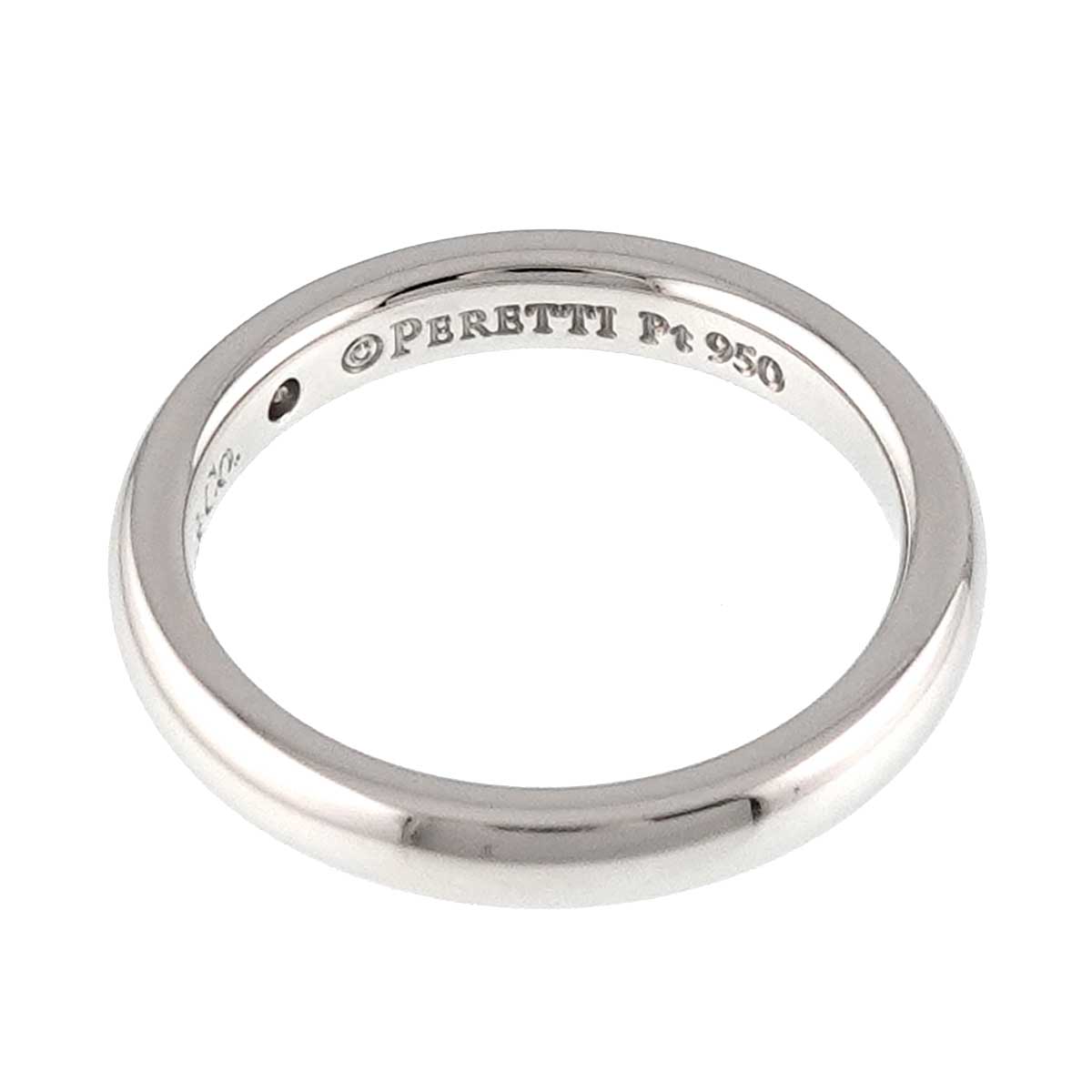 Stacking Band Ring Diamond 1P Platinum Size3.25(US)