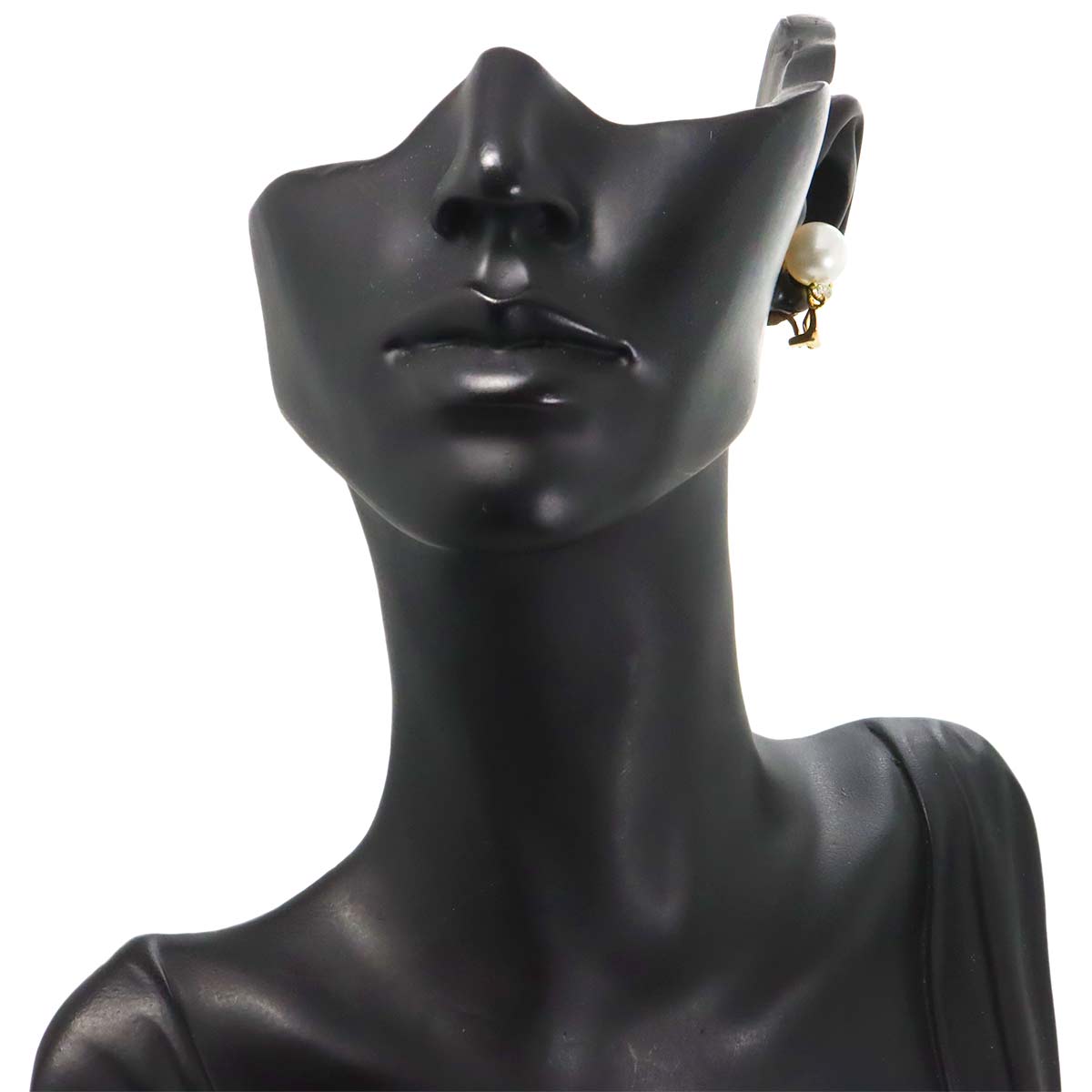 South Sea pearl Diamond 0.12ct/0.12ct Earrings 18K YG 750