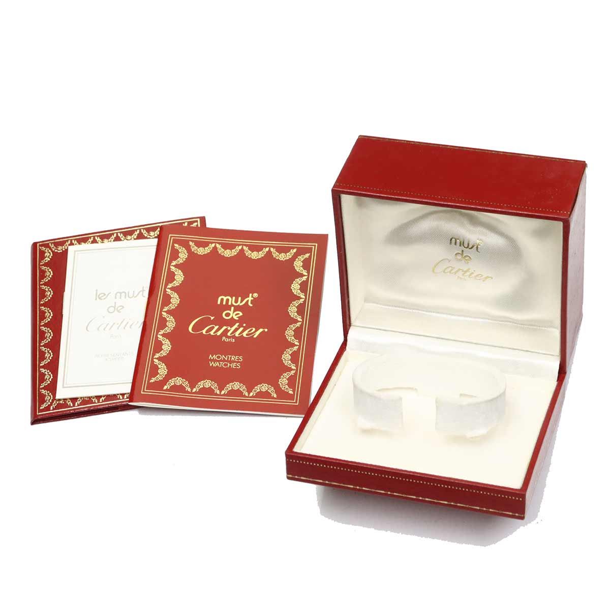Santos Galbee W20012C4 750 YG Cream Dial Ladies Watch