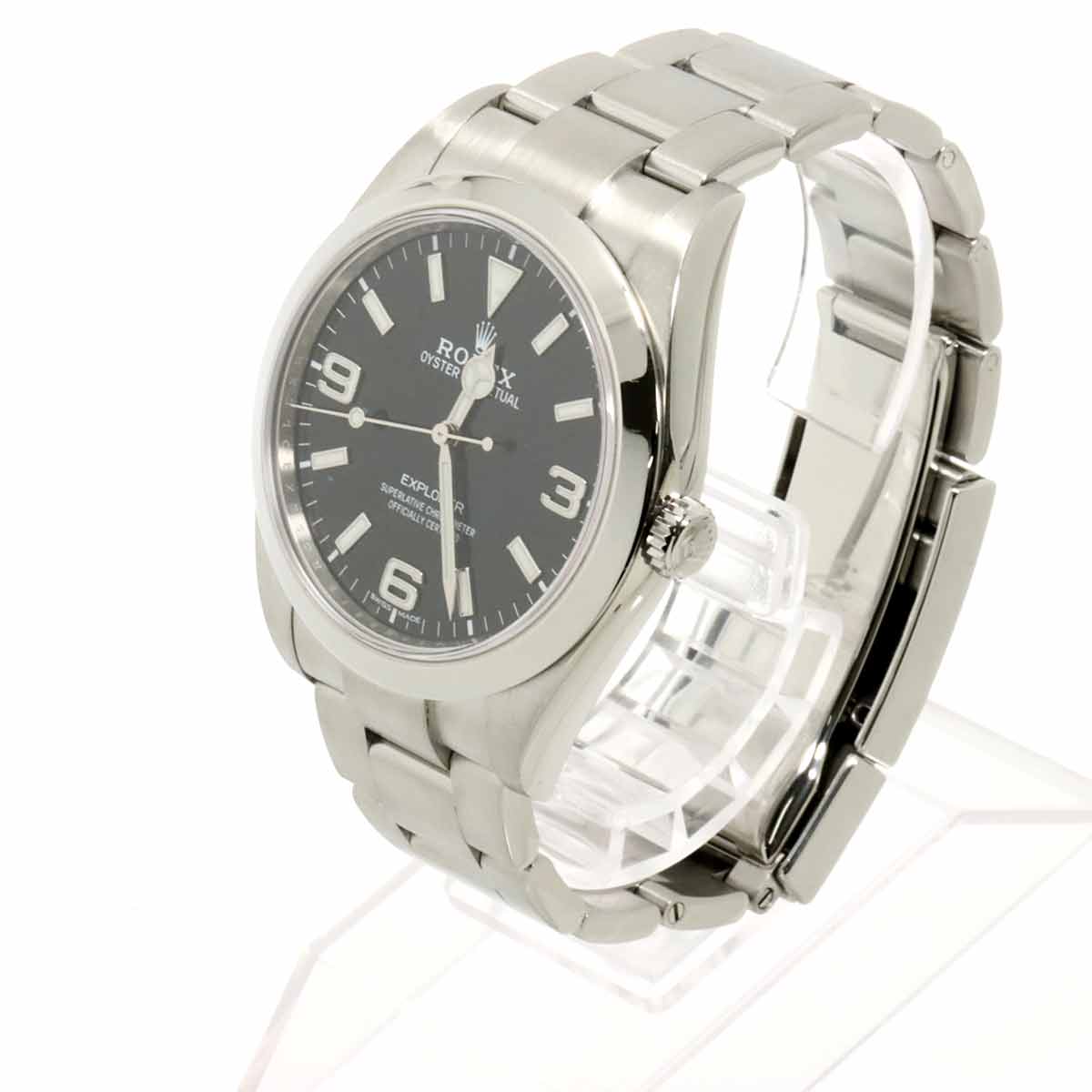 Explorer I 214270 Serial Random Automatic Black Dial Mens