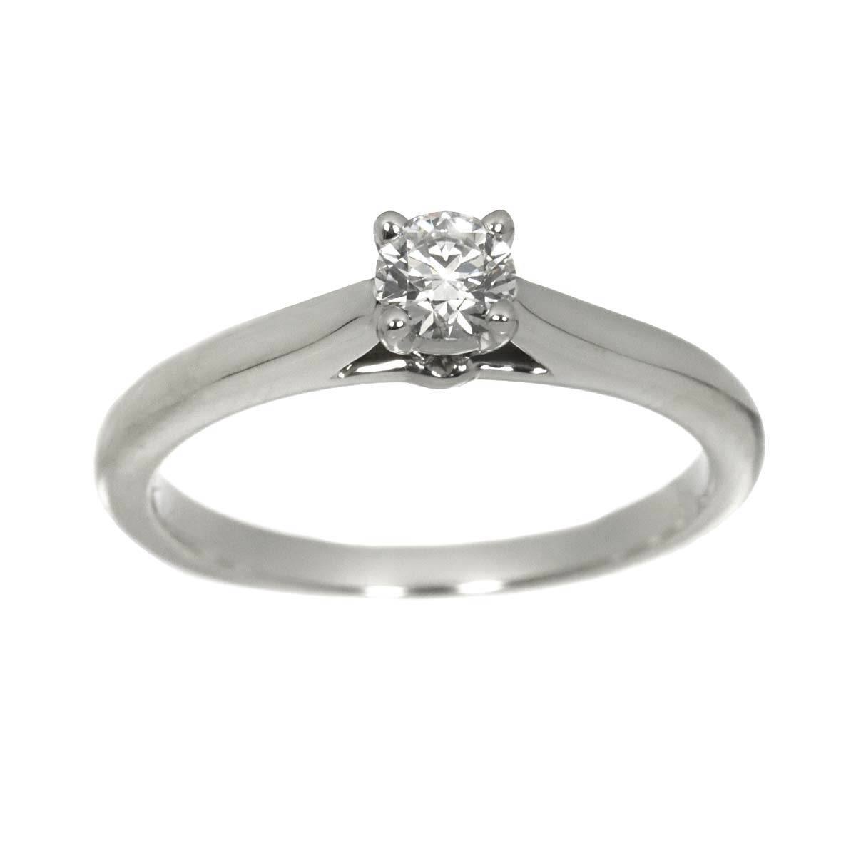 Diamond 0.19ct Ring Platinum size47 4(US)