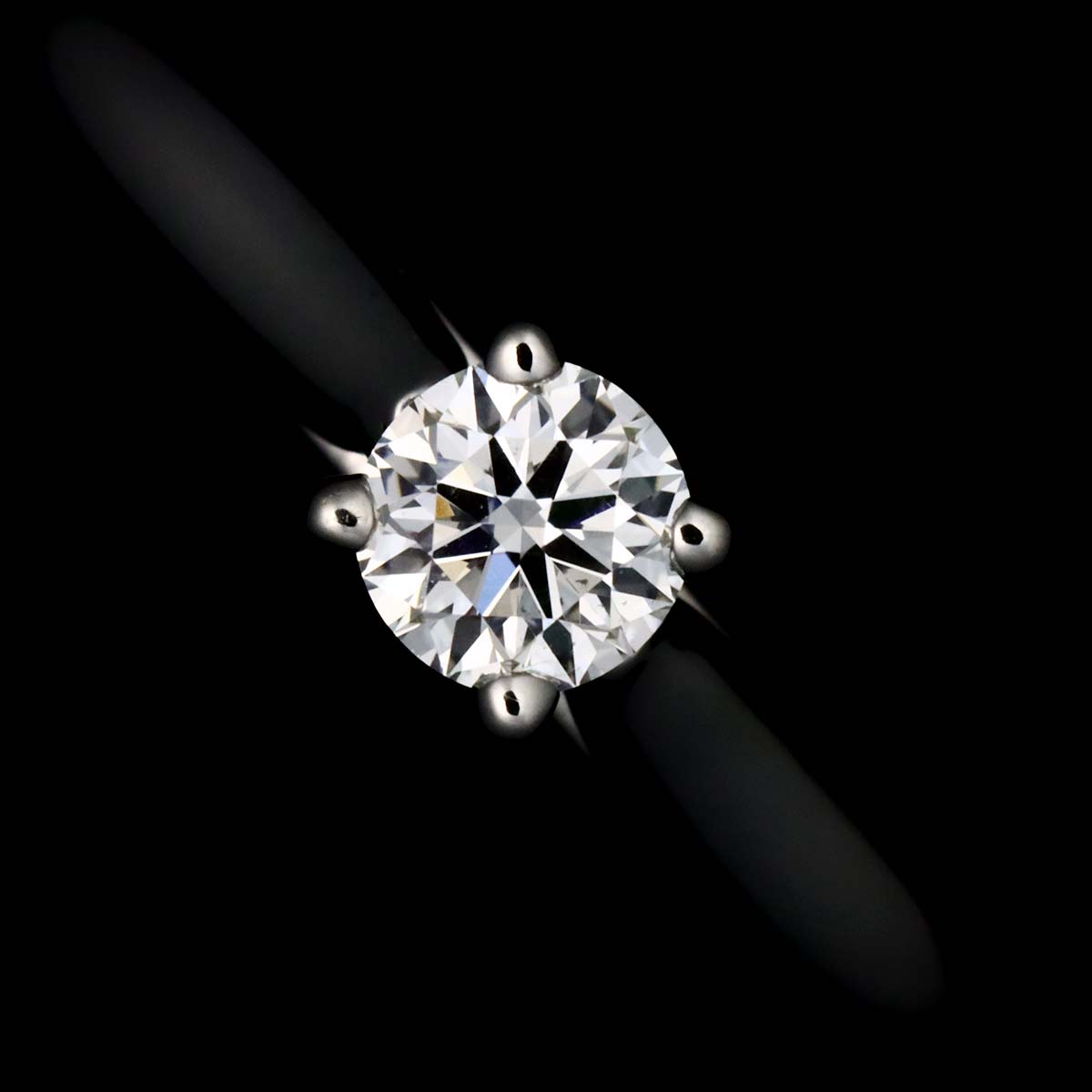 Diamond 0.19ct Ring Platinum size47 4(US)