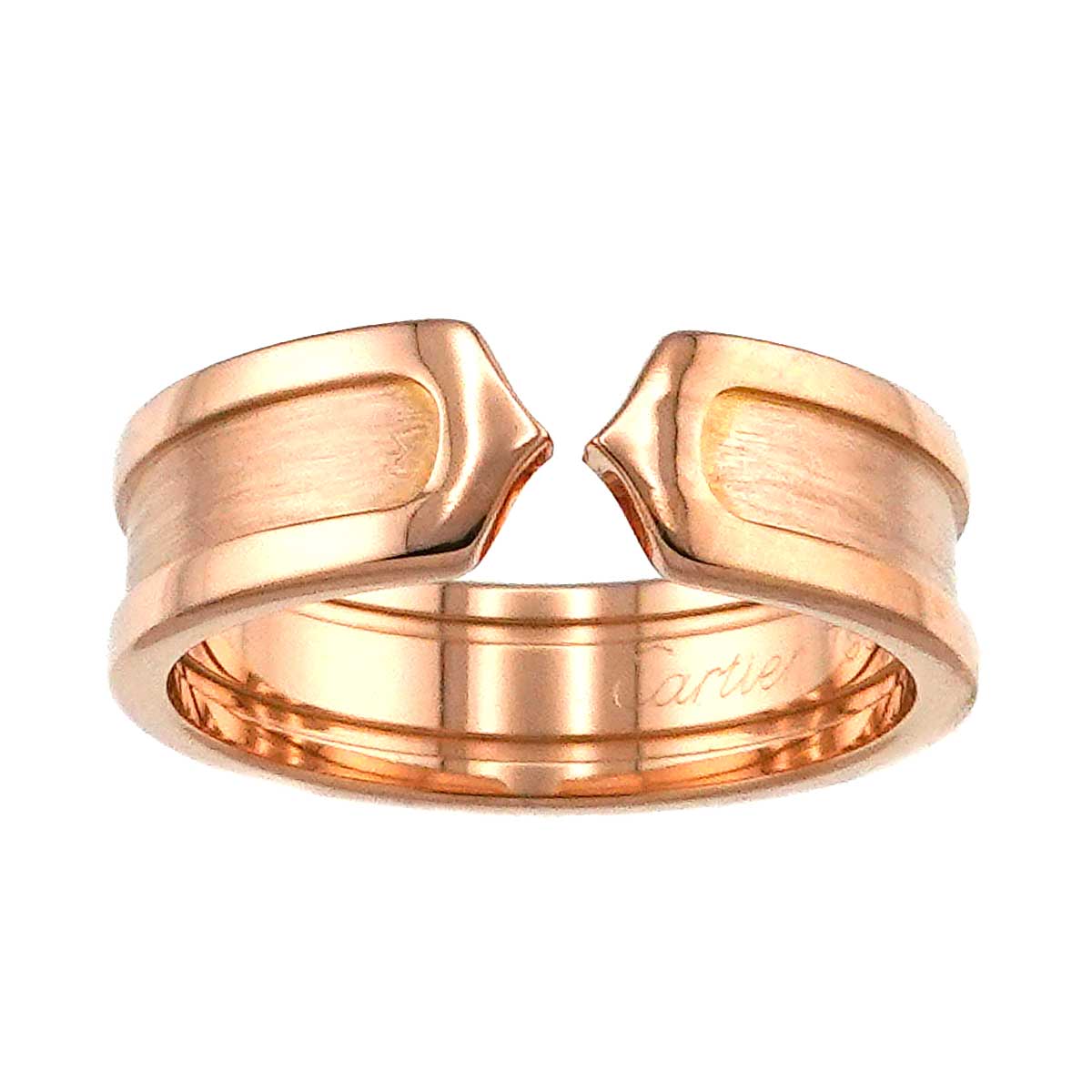C2 SM Ring 18K PG 750 size58 7.75-8(US)