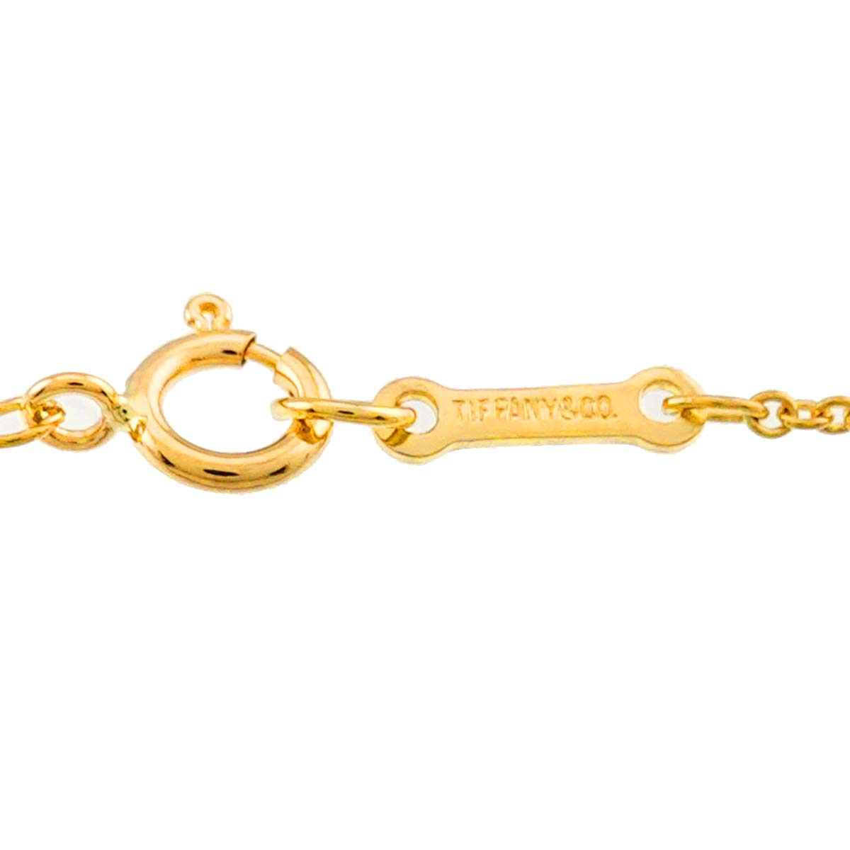 Loving Heart Necklace 18K Yellow Gold 750