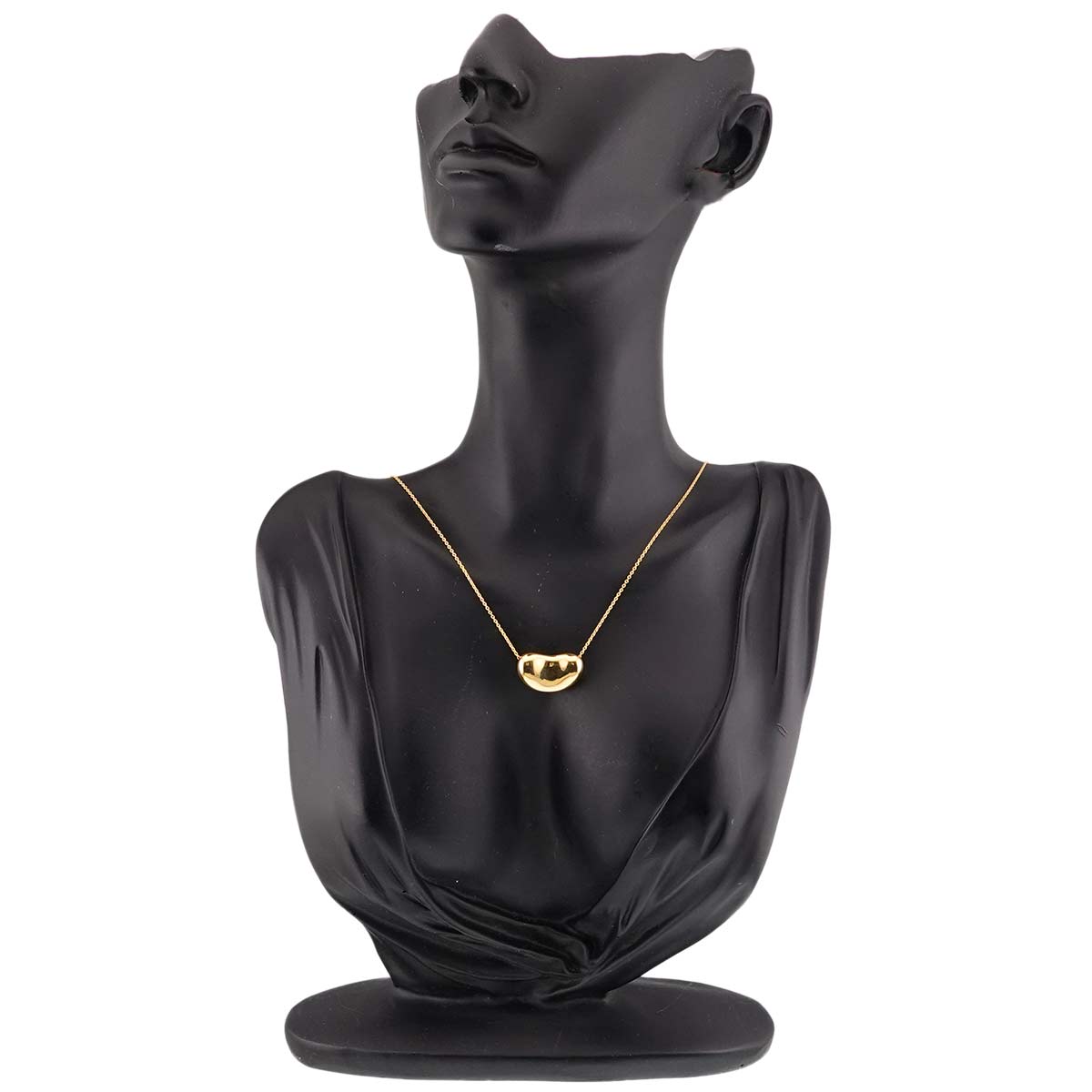 Bean Necklace 18K Yellow Gold 750