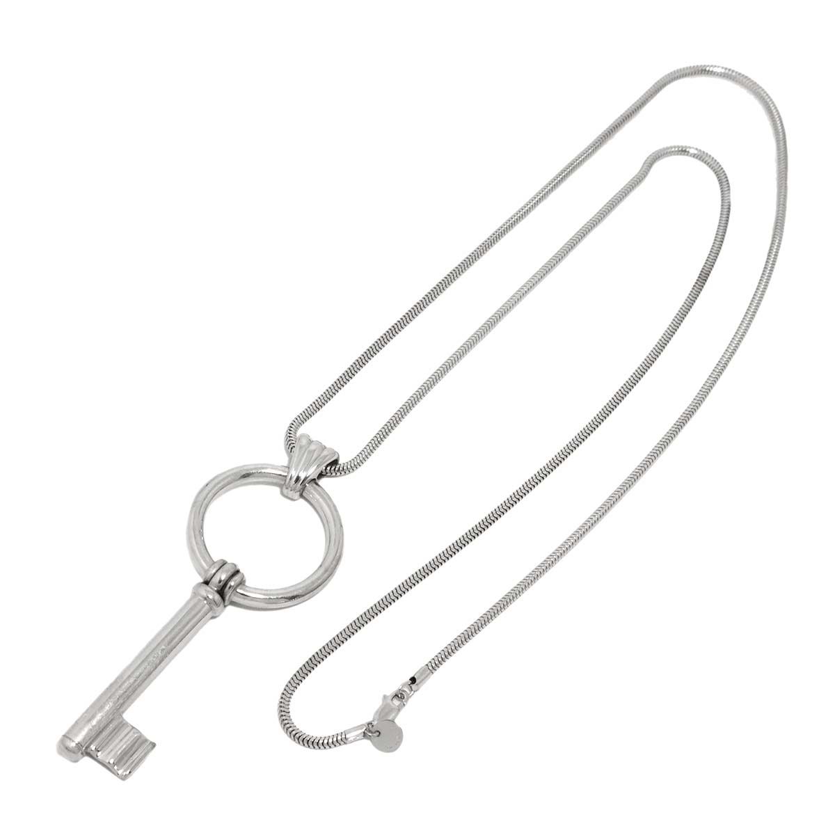 Key Long Necklace Silver 925