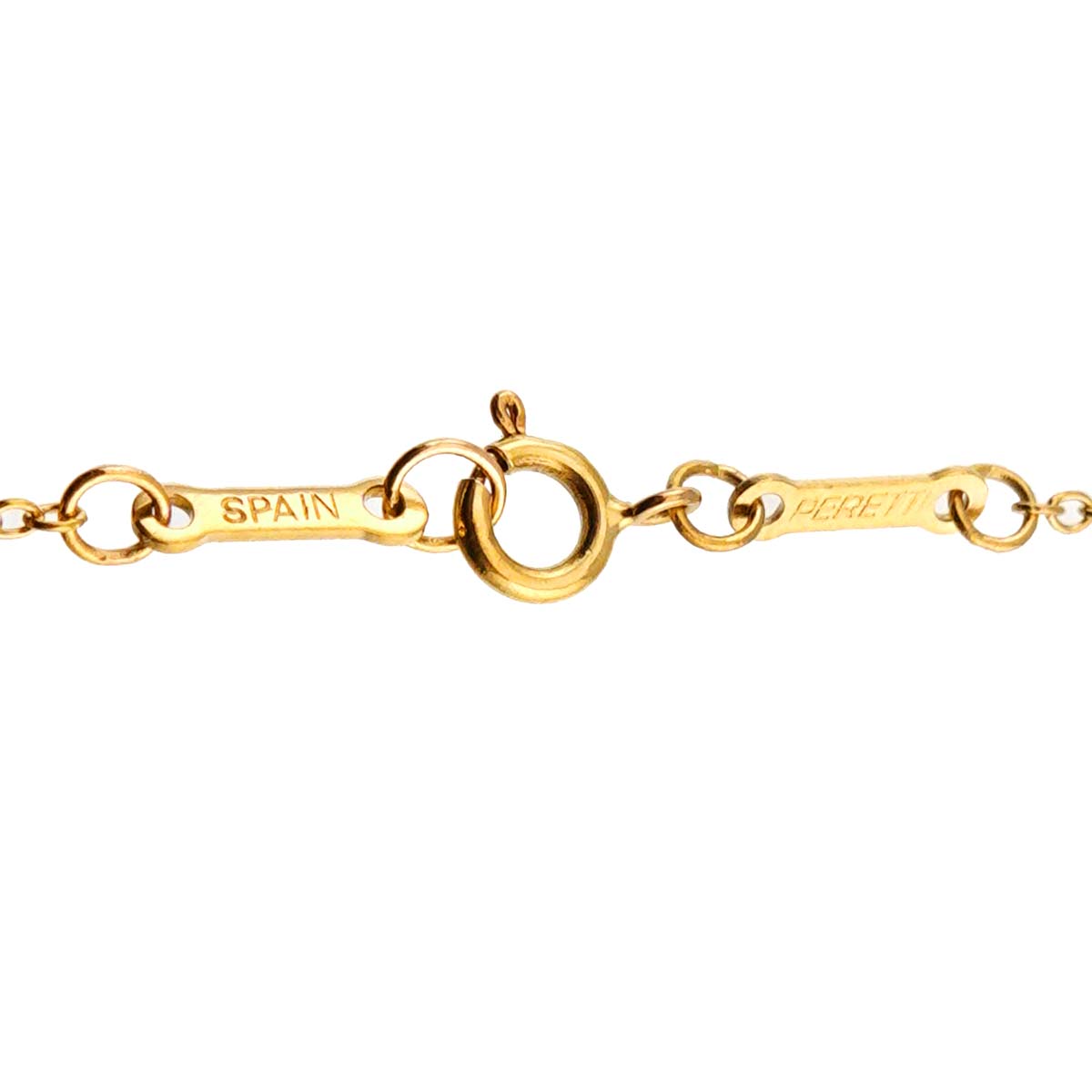 Open Heart Necklace 18K Yellow Gold 750