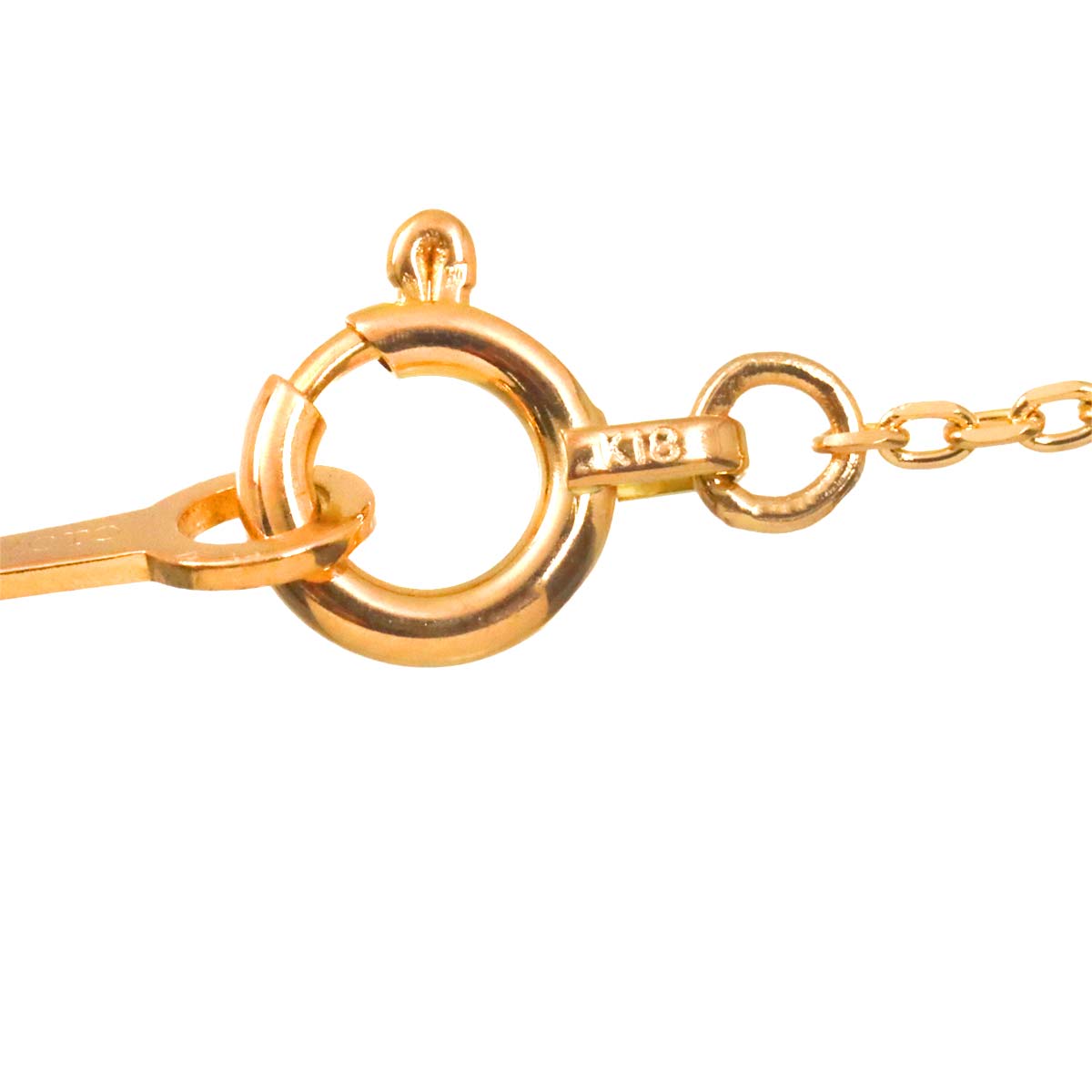 Akoya Pearl 7.3mm Necklace 18K PG 750