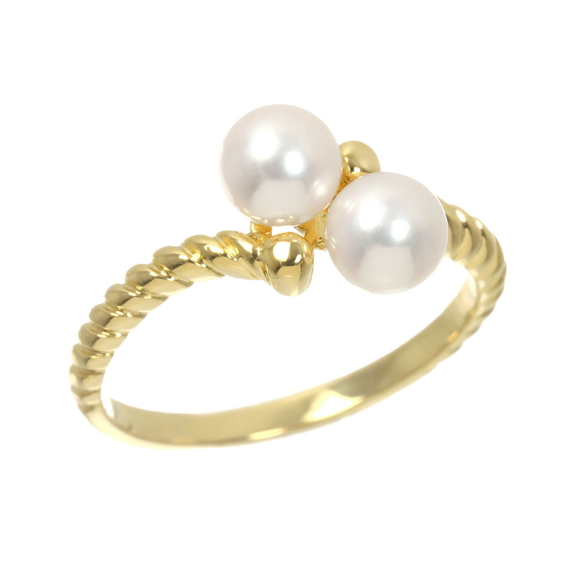 Akoya Pearl 5.0mm Ring 18K YG 750 Size5.75-6(US)