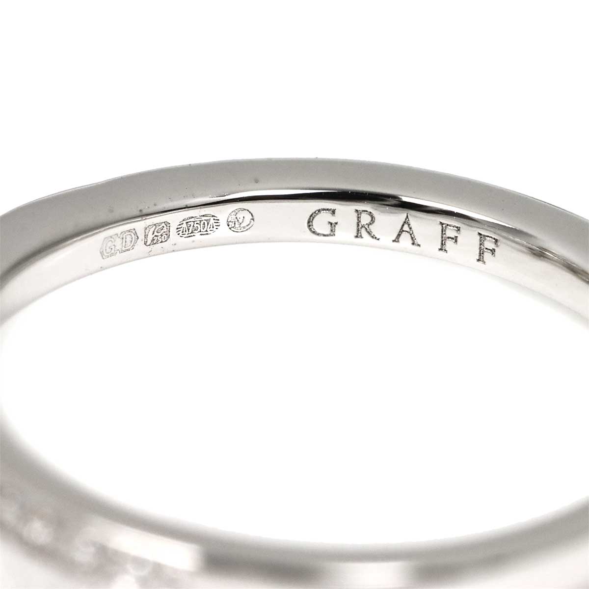 Wildflower Diamond Ring 18K WG 750 size5.75-6(US)