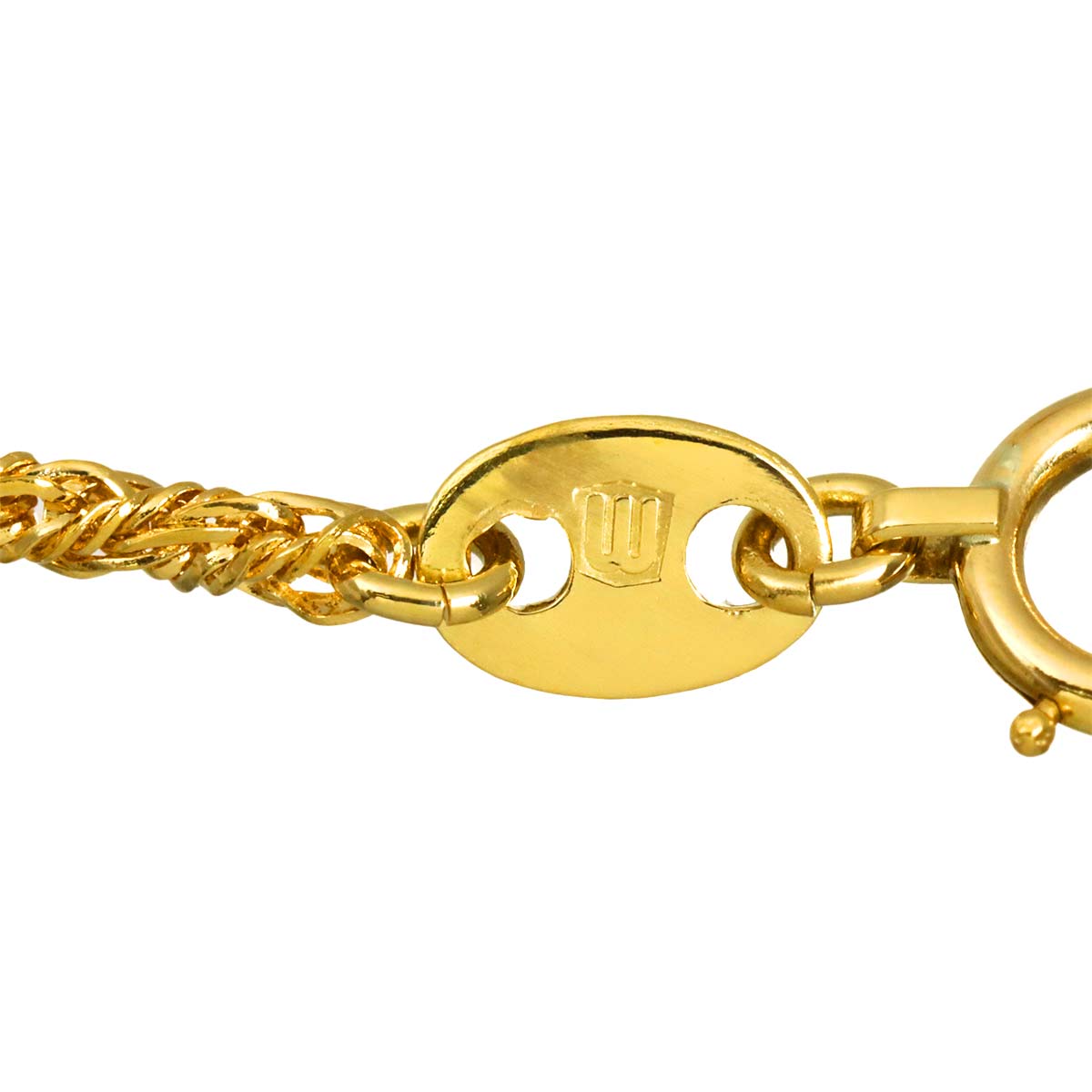 Diamond Swing Necklace 18K Yellow Gold 750