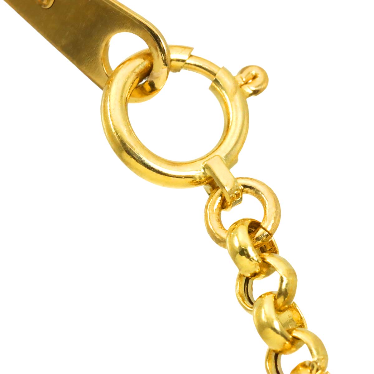 Diamond 0.02ct Necklace 18K YG Yellow Gold 750