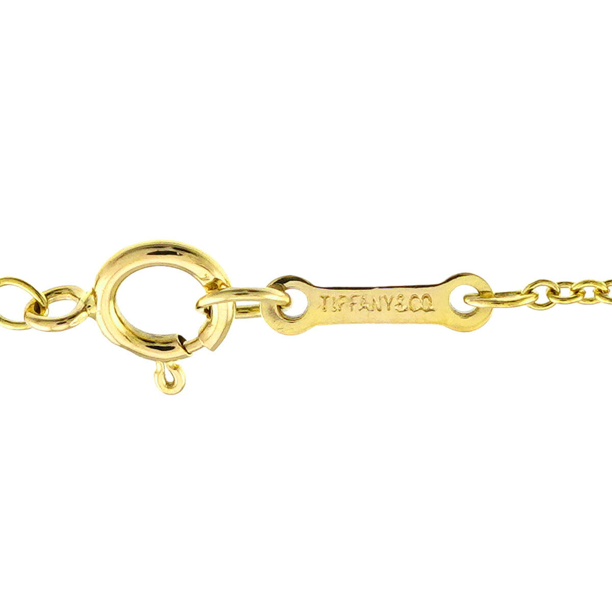 Full Heart Necklace 18K Yellow Gold 750