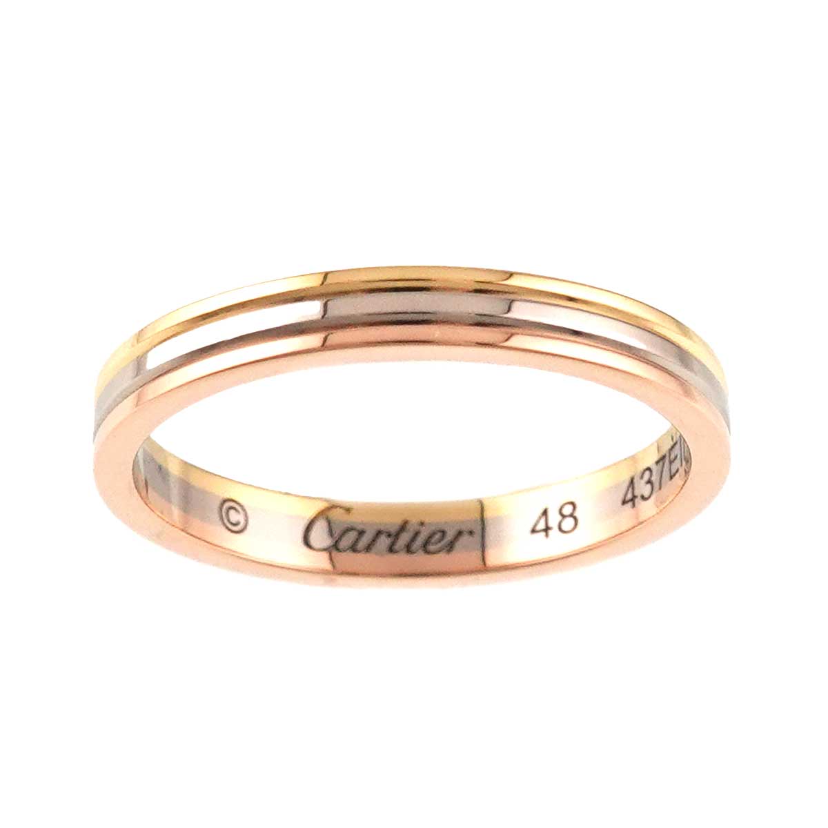 Vendome Ring 18K YG WG PG 750 size48 4.5(US)