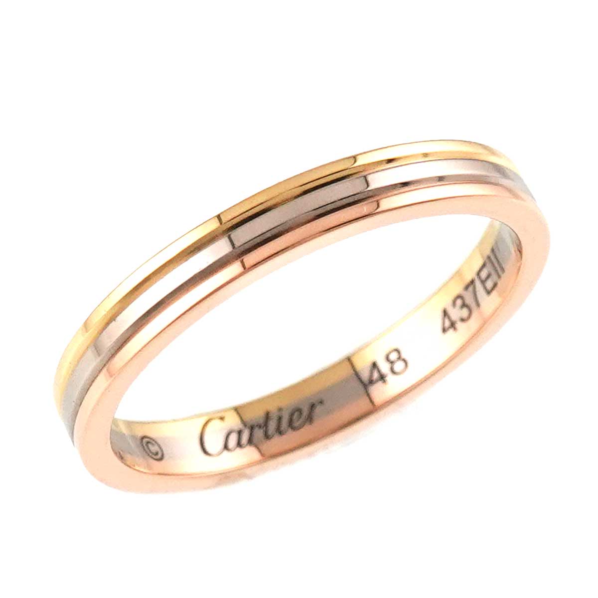 Vendome Ring 18K YG WG PG 750 size48 4.5(US)