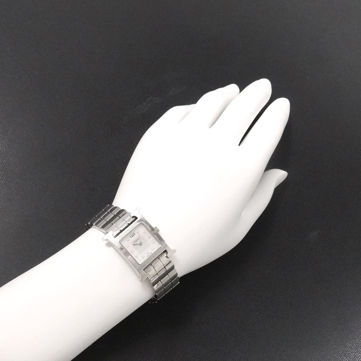 H Watch HH1 210 12P Diamond White Shell Dial Ladies Watch