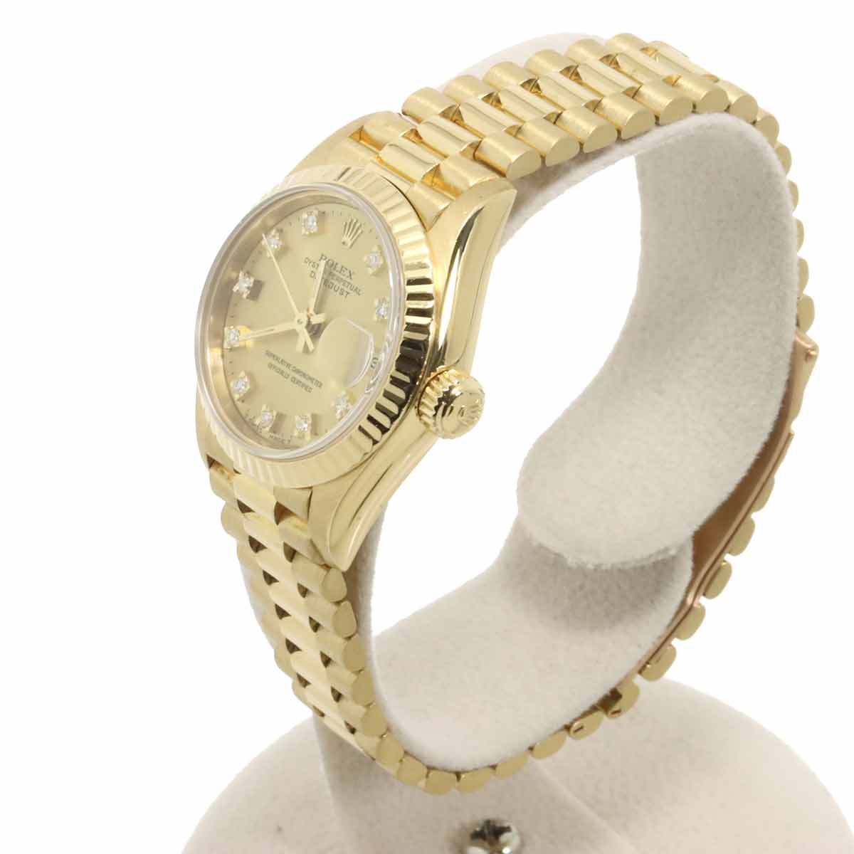 Datejust 69178G Serial X 750 YG 10P Diamond Gold Dial Ladies