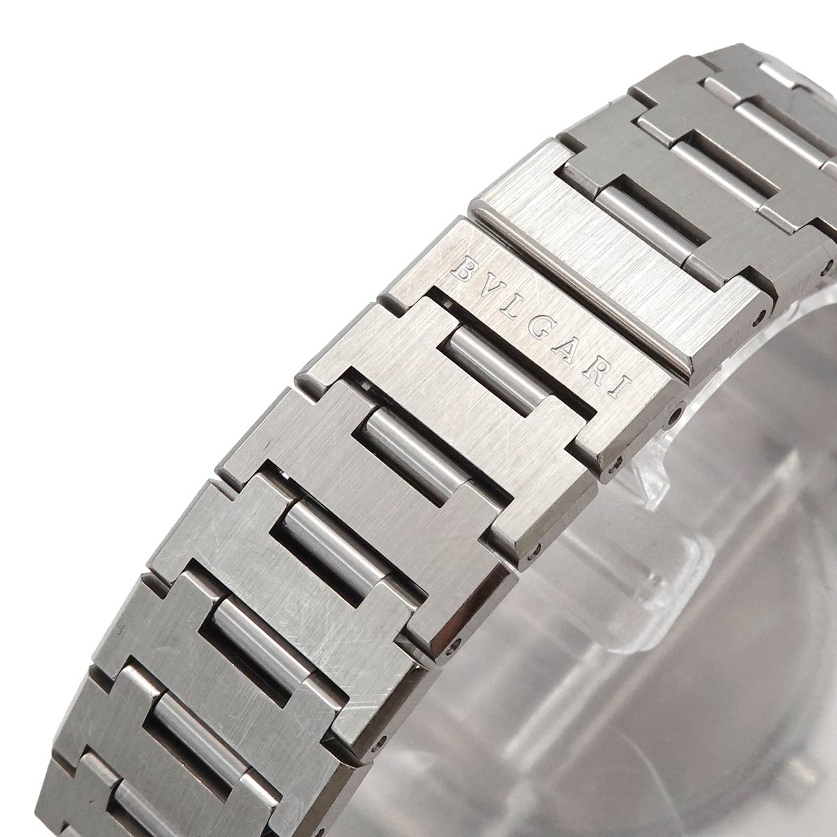 BVLGARIBVLGARI BB33SS Quartz Black Dial Boys Watch