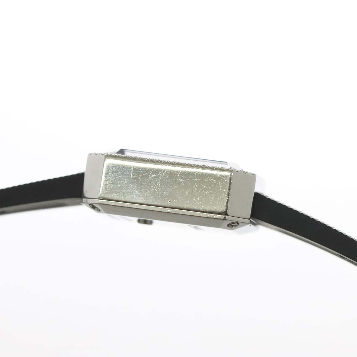 Premiere H2434 Bezel Diamond 4P Rubber Belt Black Dial Ladies